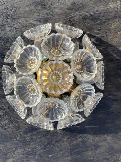Emil Stejnar Pair German Floral Glass Sconces - 865901