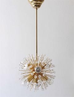 Emil Stejnar Two Emil Stejnar Gold Plated Blowball Sputnik Chandelier Austria 1970s - 4040290