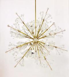 Emil Stejnar X Large Emil Stejnar Midcentury Sputnik Brass Chandelier Rupert Nikoll Austria - 4057645