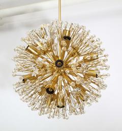 Emil Stejnar for Rupert Nikoll Brass and Glass Sputnik Chandelier - 2136056