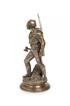 Emile Cori Olan Hypolyte Guillemin Guillemin Silver Soldier Figure - 4665761