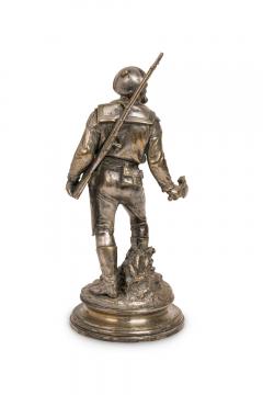 Emile Cori Olan Hypolyte Guillemin Guillemin Silver Soldier Figure - 4665762