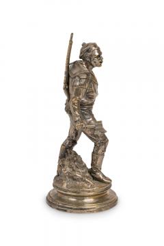 Emile Cori Olan Hypolyte Guillemin Guillemin Silver Soldier Figure - 4665763