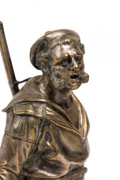 Emile Cori Olan Hypolyte Guillemin Guillemin Silver Soldier Figure - 4665765