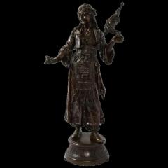 Emile Cori Olan Hypolyte Guillemin mile Guillemin a French Patinated Bronze Figure of an Orientalist Dancer - 3880454