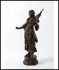 Emile Cori Olan Hypolyte Guillemin mile Guillemin a French Patinated Bronze Figure of an Orientalist Dancer - 3880455