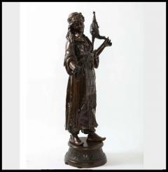 Emile Cori Olan Hypolyte Guillemin mile Guillemin a French Patinated Bronze Figure of an Orientalist Dancer - 3880498