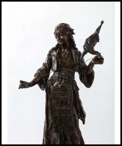 Emile Cori Olan Hypolyte Guillemin mile Guillemin a French Patinated Bronze Figure of an Orientalist Dancer - 3880504