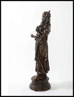 Emile Cori Olan Hypolyte Guillemin mile Guillemin a French Patinated Bronze Figure of an Orientalist Dancer - 3880507