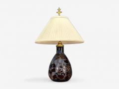 Emile Gall Art Nouveau Glass Table Lamp France 1920s - 4272035