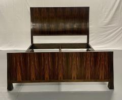 Emile Jacques Ruhlmann Mid Century Modern King Sized Bed Frame Rosewood France - 2513844