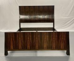 Emile Jacques Ruhlmann Mid Century Modern King Sized Bed Frame Rosewood France - 2513846