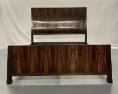 Emile Jacques Ruhlmann Mid Century Modern King Sized Bed Frame Rosewood France - 2513849