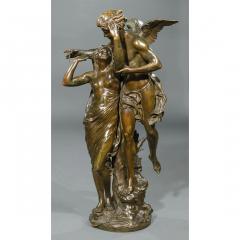 Emile Louis Picault Fine Bronze Group Sculpture Entitled Reveil de la Nature  - 1469049
