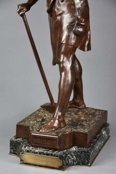 Emile Louis Picault Large superb quality 19thc bronze Pax et Labor - 4787759
