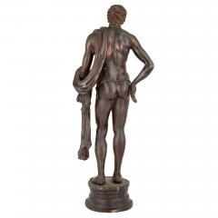 Emile Louis Picault Very large French patinated bronze figural sculpture of Apollo after Picault - 4330139