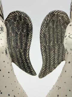 Emilia Castillo Emilia Castillo Angelical Silver Porcelain Candleholders Mexico 1996 - 4734708