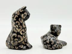 Emilia Castillo Emilia Castillo Porcelain Pure Silver Table Sculptures Salt Pepper Shakers - 4712754