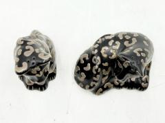 Emilia Castillo Emilia Castillo Porcelain Pure Silver Table Sculptures Salt Pepper Shakers - 4712755