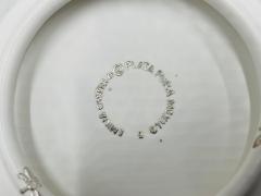 Emilia Castillo Emilia Castillo Porcelain Silver Lidded Container with Lizards Taxco Mexico - 4366315