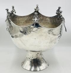 Emilia Castillo Emilia Castillo Silver Plated Monkey Punch Bowl Mexican Modernism - 4712543