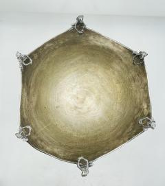 Emilia Castillo Emilia Castillo Silver Plated Monkey Punch Bowl Mexican Modernism - 4712546