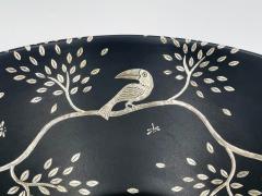 Emilia Castillo Emilia Castillo Silver Toucan Tree of Life Bowl Taxco Mexico 1980s - 4366387