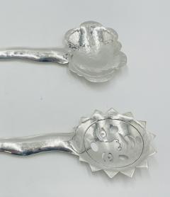 Emilia Castillo Emilia Castillo Sun Cloud Serving Utensils Hand Signed Mexican Modern Design - 4723586