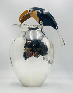 Emilia Castillo Gargantuan Toucan Water Pitcher by Emilia Castillo Signed Mexican Design - 4715507
