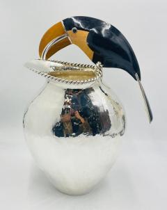 Emilia Castillo Gargantuan Toucan Water Pitcher by Emilia Castillo Signed Mexican Design - 4715508
