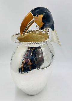 Emilia Castillo Gargantuan Toucan Water Pitcher by Emilia Castillo Signed Mexican Design - 4715509