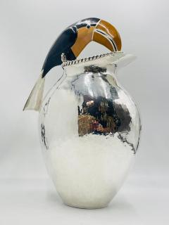 Emilia Castillo Gargantuan Toucan Water Pitcher by Emilia Castillo Signed Mexican Design - 4715511