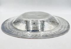 Emilia Castillo Massive Emilia Castillo Silver Plate Malachite Taxco Serving Bowl Hand Signed - 4712742