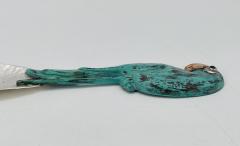 Emilia Castillo Rare Emilia Castillo Taxco Parrot Silverplate Verdigris Serving Utensils - 4712635