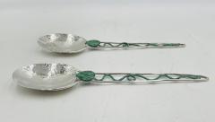 Emilia Castillo Silver Plated Serving Utensils by Emilia Castillo Mexico 1980s - 4129025