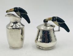 Emilia Castillo Silver Plated Toucan Tea Service by Emilia Castillo for Los Castillo Mexican - 4714076