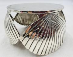 Emilia Castillo Vintage Shell Shaped Wine Bottle Coaster by Emilia Castillo Mexico 1980s - 4714331