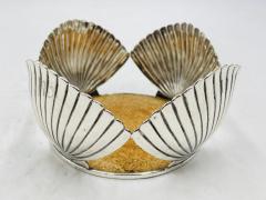 Emilia Castillo Vintage Shell Shaped Wine Bottle Coaster by Emilia Castillo Mexico 1980s - 4714333
