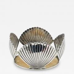 Emilia Castillo Vintage Shell Shaped Wine Bottle Coaster by Emilia Castillo Mexico 1980s - 4716782
