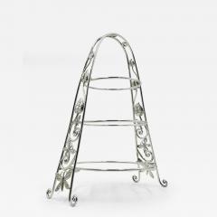 Emilia Castillo Whimsical Plate Holder Stand With Butterflies and Vines by Emilia Castillo - 4716785