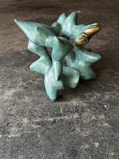 Emilio Flores AVE DE PRESA bronze sculpture - 4139840