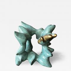 Emilio Flores AVE DE PRESA bronze sculpture - 4140773