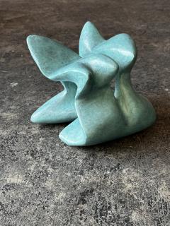 Emilio Flores T NEL DE TECHO ABIERTO bronze sculpture - 4174030
