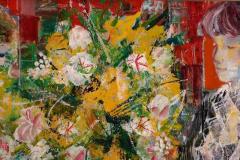 Emilio Grau Sala Interieur aux Fleurs Jaunes - 4380651