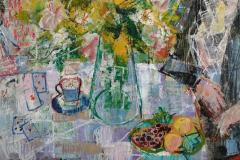 Emilio Grau Sala Interieur aux Fleurs Jaunes - 4380662