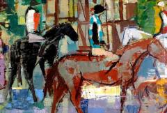 Emilio Grau Sala Padock en Normandie 1962 - 4380925