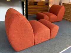 Emilio Guarnacci Pair of Paloa Chairs by Emilio Guarnacci for 1P Italy 1970s - 1581910