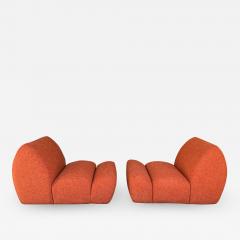 Emilio Guarnacci Pair of Paloa Chairs by Emilio Guarnacci for 1P Italy 1970s - 1582860