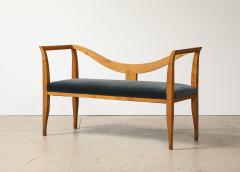 Emilio Lancia Sculptural Upholstered Bench by Emilio Lancia - 3762856