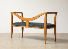 Emilio Lancia Sculptural Upholstered Bench by Emilio Lancia - 3762857